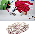 Miniatyrbillede 2 af 10: 2,8 mm DIY Diamant Mesh Wrap Rulle Blanke Krystal Rhinestones Bånd Dekoration (Lyselilla)