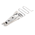 Miniatyrbillede 8 af 9: Syning Hemmer Folder Høj Kvalitet Metal 4-Folds Dunjakke Syning Maskine Tilbehør Fælles Stil 50MM