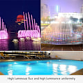 Miniatyrbillede 7 af 7: LED Pool Lights 18W AC12V Bright LED IP68 Vandtæt Anti Tryk ABS PC Akvarium Pool Lys til Swimmingpool Hvidt Lys