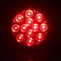 Miniatyrbild 11 av 11: 2 st 4-i-1 12V 12LED Baklykta Vattentät Rund Broms Stopplampa för Båt ATV Lastbil