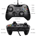 Miniatyrbild 2 av 5: Trådbunden handkontroll för Xbox One, USB-handkontroll, Xbox One, Xbo White