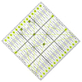 Miniatyrbilde 3 av 10: Akryl Quilters Lineal Dobbelt Fargede Rutenett Linjer Klar Merke Firkant Quilting Sy Lineal