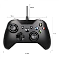 Miniatyrbild 4 av 5: Trådbunden handkontroll för Xbox One, USB-handkontroll, Xbox One, Xbo Black 2