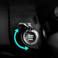 Miniatyrbilde 2 av 5: 1 stk. Påfør Chevrolet Motor Engine Start Stop Button Cover Push Start Button Cover Ignition Dekorasjon Beskyttende Deksel Universal Button
