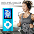 Miniatyrbillede 5 af 5: Support TF-kort USB-port Slim Small Multi-Lingual Selection 1.8 LCD Bærbar MP3/MP4, MP3-afspiller, MP4-afspiller, Videospiller, Musikafspiller, Media Playe