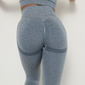 Miniatyrbillede 3 af 5: Workout High Waist Running Tummy Control Sports Leggings (M)