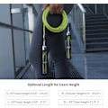Miniatyrbild 5 av 8: HEREROPE 1/4LB Viktad Hopprep för Hastighet, Cardio, Boxning & Träning, Hopprep med Kullager, Bekvämt & Ergonomiskt Grepp, Trasselfri Kabel M