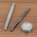 Miniatyrbild 9 av 10: 2,5 mm läderhålslag + inställningsverktyg för 8 mm metallkläder