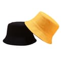 Sød Bucket Hat Strand Fiskerhatte til Kvinder, Vendbar D Turmeric