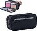 Stor Kapasitet Canvas Penal 3 Rom Bag Multifunksjonell Black