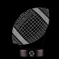 Miniatyrbild 6 av 7: 3D optisk illusionsnattlampa - 7 LED-färgförändringslampa