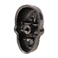 Pikkukuva 9 / 10: 20 kpl DIY 15,66 x 25,24 mm Punk-niitit, goottilaiset koristeet / kenkien tarvikkeet 88 Ghost Head Gun -väri