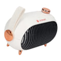 Miniatyrbilde 9 av 10: Liten romvarmer 900W PTC Keramisk Rask Oppvarming 3 Nivå Justering Mute Overopphetingsbeskyttelse Skrivebordsvarmer Hvit 110‑