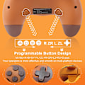 Pikkukuva 3 / 8: Switch-ohjain - Söpö pesukarhu-eläin langaton Switch-ohjain Switch Lite/OLED/PC:lle, Switch Pro -ohjain Kaukosäädin Peliohjain Joystick Turbo/