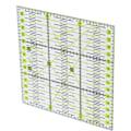 Miniatyrbilde 6 av 10: Akryl Quilters Lineal Dobbelt Fargede Rutenett Linjer Klar Merke Firkant Quilting Sy Lineal
