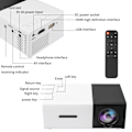 Pikkukuva 8 / 10: LED-projektori Mini Handheld Protable YG300 monitoimiliitäntäisellä elokuvavälineellä