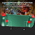 Miniatyrbillede 6 af 7: Bluetooth-controller til iPhone, Android, direkte afspilning, lav latenstid, telefoncontroller-gamepad-joystick til Galaxy S23 S22 S21 20 Ultra, iPhone 14 13 1 Green