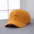 Miniatyrbild 1 av 5: Brev Broderad Hatt Justerbar Baseballkeps Yellow