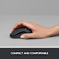 Pikkukuva 3 / 8: Logitech M220 SILENT langaton hiiri, 2,4 GHz USB-vastaanottimella, 1000 DPI optinen seuranta, 18 kuukauden paristo, ambidextrous, yhteensopiva PC:n, Macin ja kannettavan kanssa Red