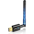 Miniatyrbild 1 av 5: USB WiFi Bluetooth-adapter, 600 Mbps Dual Band 2,4/5 GHz 2 i 1 WiFi Bluetooth 4.2-adapter Trådlös nätverks extern mottagare