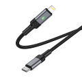 Miniatyrbild 1 av 5: Borofone BU30 Lynk & Co PD intelligent power-off datakabel
