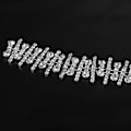 Miniatyrbild 7 av 8: 1 Yard Rhinestone Crystal Chain Craft Sy på kläder Väska Handarbete DIY Dekoration (#2)