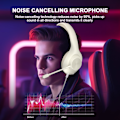 Miniatyrbillede 4 af 7: Gaming Headset PS4 Headset, Xbox Headset med 7.1 Surround Sound, Gaming Over Ear Hovedtelefoner med Støjreduktion Fleksibel Mikrofon Memory Øremuffer, til White