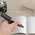 Miniatyrbillede 5 af 10: Marker Pen Olie Tyk Stor Dobbelt Hoved Signatur Marker Penne Highlighter Malerværktøjer (Sort)