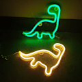 Miniatyrbild 4 av 4: Dinosaurie Neon Skylt Nattlampa B
