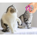 Miniatyrbild 5 av 7: Kattboll leksak, handgjorda färgglada ullgarnsbollar för katter D