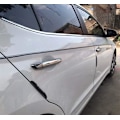 Miniatyrbillede 3 af 7: Sort Pinstripe Tape Bil Karosseri Side Stripe Dekal Talje Sticker Auto Pinstripe Tape til Biler