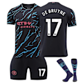 Pikkukuva 1 / 2: Manchester Cityn kotipeliasu 23/24 lapsille, NO.17 DEBRUYNE 20