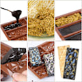 Miniatyrbild 5 av 8: 2-pack Chokladformar för Djup Choklad, Tjock Silikonform för Fylld Choklad, Vaxsmältning, Godisform