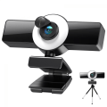Miniatyrbild 1 av 5: Full HD-webbkamera, USB 2k-webbkamera, för dator, autofokus USB W 2K