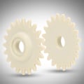 Miniatyrbild 6 av 10: 2 st stickmaskin kugghjul reservdelar för Brother KH868 H821 KH831 KH851 KH910 KH970