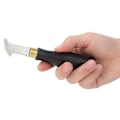Miniatyrbilde 2 av 8: Shallow Slot Leather Edge Creaser Sandalwood Handle Rustfritt Stål Edge Creasing Tool(1mm)