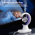 Miniatyrbilde 6 av 9: Insekt Killer Lampe Multifunksjonell Effektiv Hvit Felle Fly Light Luftfukter for Hjem Soverom