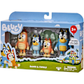 Miniatyrbild 4 av 11: Bluey Figur 4-pack - Familjepaket, Söta Cartoon Minifigurer Dockor Julsemesterpresenter, Överraskande Jul- och födelsedagspresenter för barn pojkar flickor