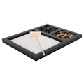 Miniatyrbilde 3 av 10: Zen Hage Sand Tray Dekorasjon Desktop Micro Landskap Ornament Håndverk for Hjem Stue Teahouse