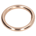 Miniatyrbilde 5 av 5: 50 stk metallringer 15x3mm jernmateriale robust holdbar multifunksjonell utsøkt O-ringer metall Gold