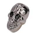 Pikkukuva 2 / 10: 20 kpl DIY 15,66 x 25,24 mm Punk-niitit, goottilaiset koristeet / kenkien tarvikkeet 88 Ghost Head Gun -väri