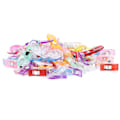 Miniatyrbilde 4 av 10: 70 stk. Hemmeklips Stoff Håndverk Blandet Farge Plast PatchWork Posisjonering  Syklips