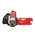 Miniatyrbilde 5 av 5: Digitalkamera 1080P 16MP HD 16X Zoom Anti Shake Håndholdt Innebygd Mikrofon Videokamera med LED-fylllys Red