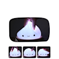 Miniatyrbild 3 av 7: Söt Dumpling-lampa USB-laddningsbar Silikon Squishy Light