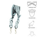 Pikkukuva 3 / 4: Silmälasiketju Aurinkolasiketju Muoti Maski Lanyard Ketju