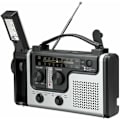 Miniatyrbild 1 av 6: Bärbar Radio Handvev Självförsörjande Ficklampa Läslampa Utomhus Multifunktionsverktyg