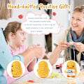 Miniatyrbillede 4 af 8: Inspirerende Positiv Hæklet And - Håndlavet Strikning Følelsesmæssig And, Du Er And Fantastisk, Sjov Pickle Potato And H