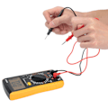 Miniatyrbild 7 av 10: Multimeter Digital AC DC Spänning Ström Resistans Tester Elektriker Multifunktionsmätare