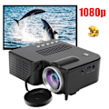 Pikkukuva 4 / 10: UC28B Micro LED -projektori 1080P  Kannettava kotitalousprojektori 500Lumens 5V 2AUK Pistoke 100~240V