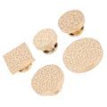 Miniatyrbilde 8 av 10: 5 stk. Frosted kobber stempelhode DIY kobber blank stempelhode for bryllupsfest invitasjonskort